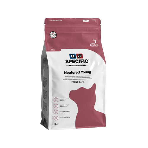 SPECIFIC Neutered Young FND Katzenfutter - 3 x 2 kg