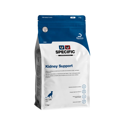 SPECIFIC Kidney Support FKD Katzenfutter - 3 x 2 kg