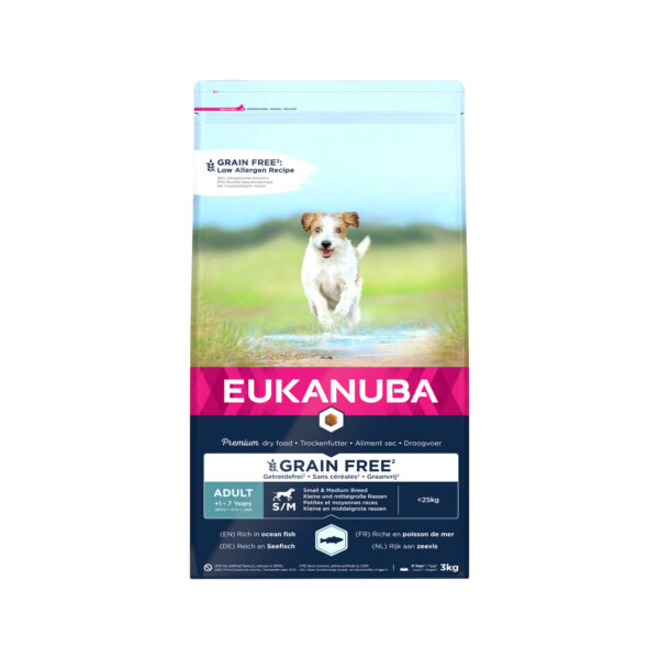 Eukanuba Dog Adult Small Medium Grainfree - 12 kg