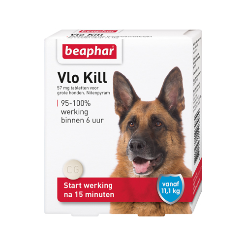 Beaphar Floh Kill+ - Katze & Hund bis 11 kg - 6 Tabletten