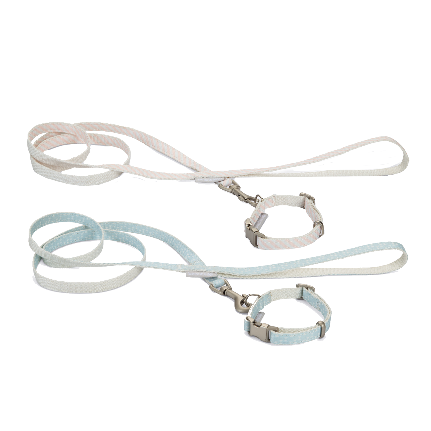 Beeztees Halsband & Leine - Blau