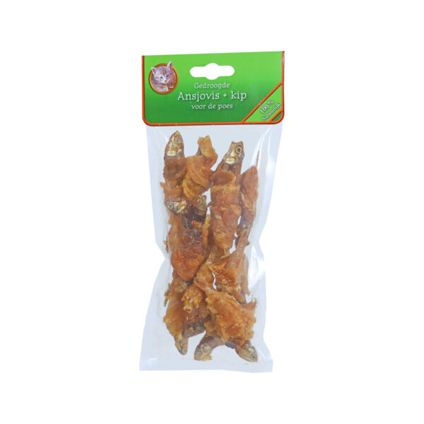 Sardelle & Huhn getrocknet - 100 g