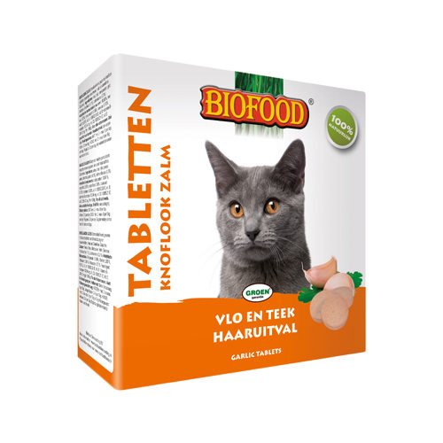 BF®Petfood Knoblauchtabletten für Katzen - Naturell - 2 x 100 Stück