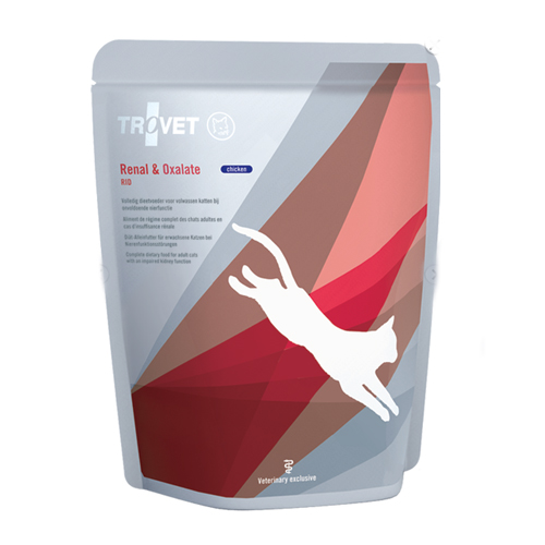 TROVET Renal & Oxalate RID Katze - 12 x 85 g Frischebeutel