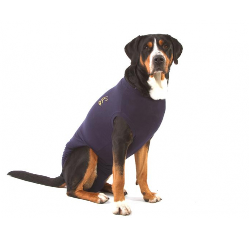 Medical Pet Shirt Hund - Blau - S Plus