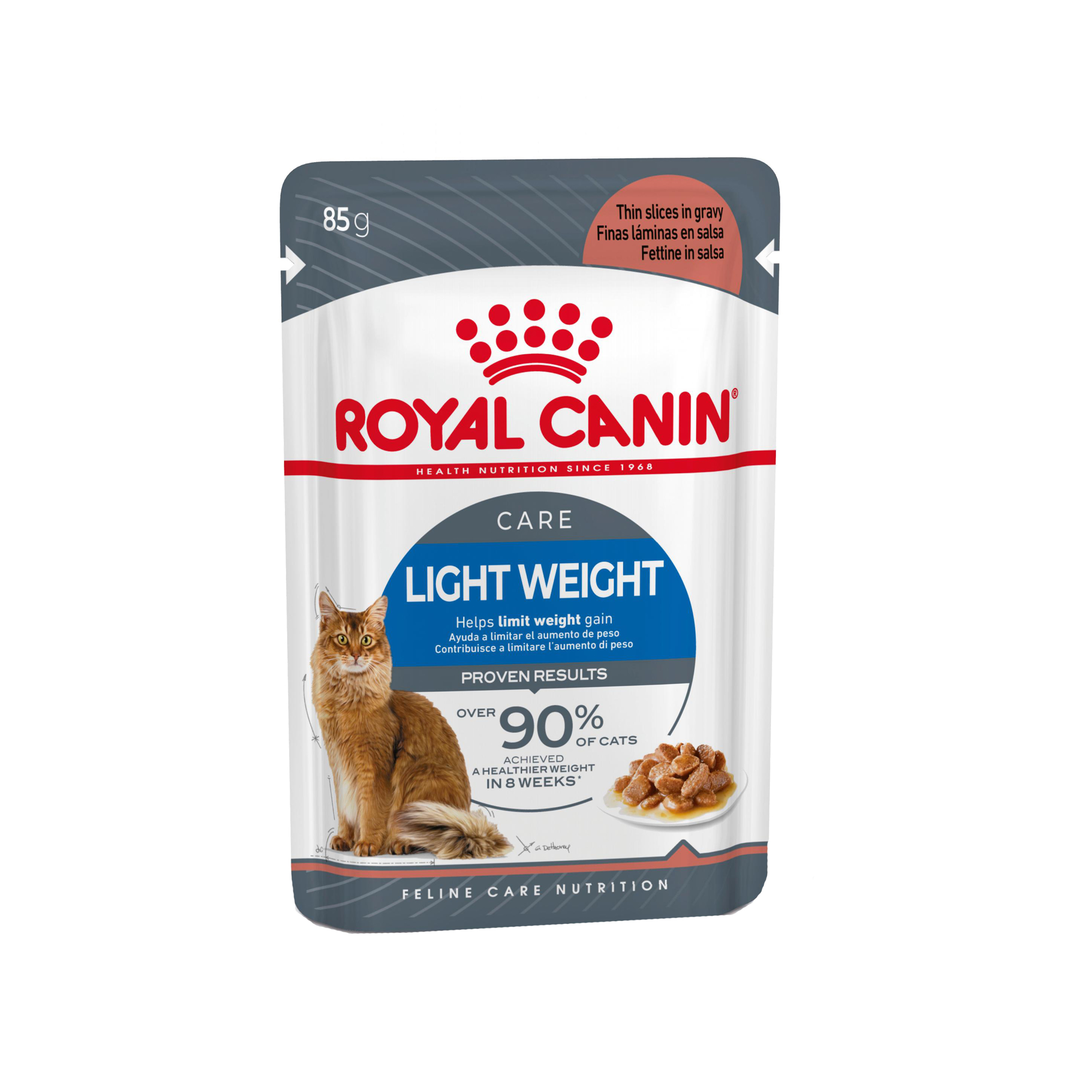 Royal Canin Ultra Light in Gravy Katzenfutter - Frischebeutel - 12 x 85 g