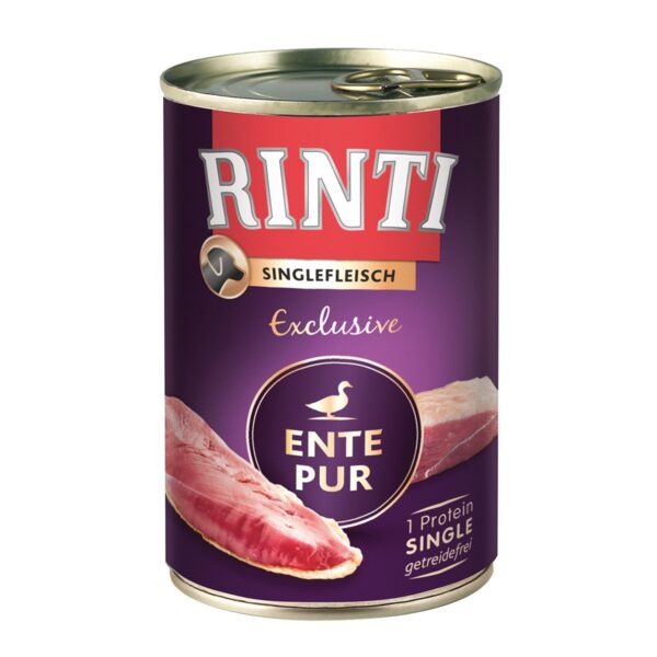 RINTI Singlefleisch Ente Pur 12x400g