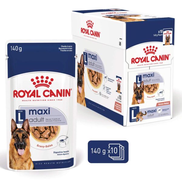 Royal Canin SHN Maxi Adult Gravy 10x140g