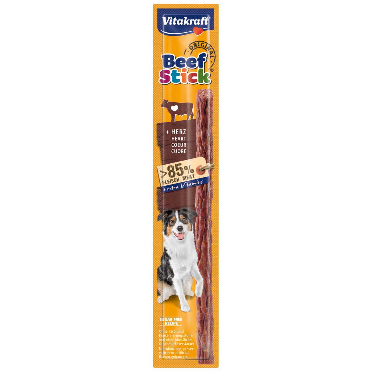 Vitakraft Hundesnack Beef Stick Herz 50 Stück