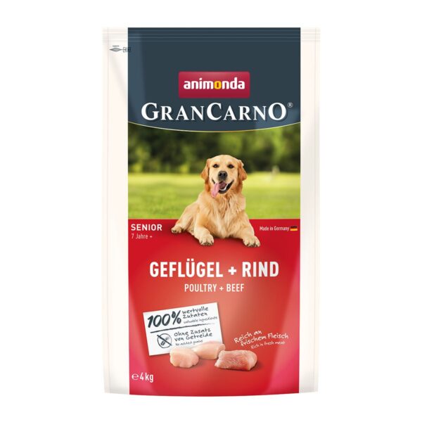 animonda GranCarno Senior Geflügel + Rind 4kg