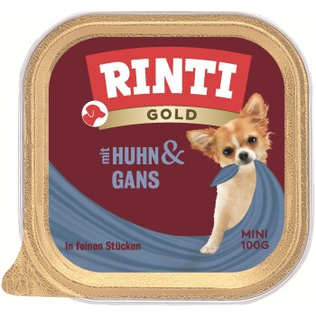 RINTI Gold Mini 16x100g Huhn & Gans