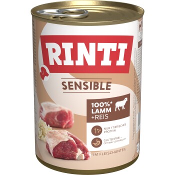 RINTI Sensible 12x400g Lamm & Reis