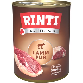 RINTI Singlefleisch Lamm pur 12x800 g