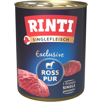 RINTI Singlefleisch Ross pur exclusive 12x800 g