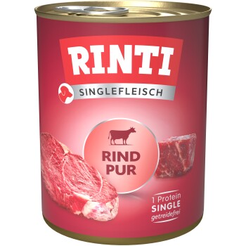 RINTI Singlefleisch Rind pur 12x800 g