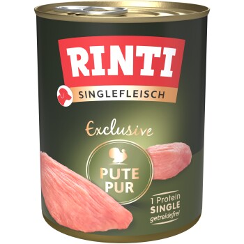 RINTI Singlefleisch Pute pur 24x800 g