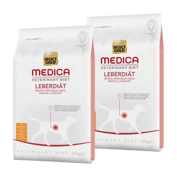 SELECT GOLD Medica Leberdiät Geflügel 2x10 kg