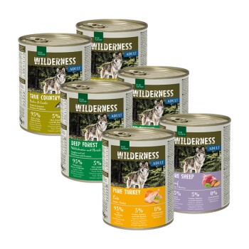 REAL NATURE Wilderness Adult 6x800 g Mixpaket 1