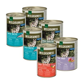 REAL NATURE Wilderness Adult 6x800 g Mixpaket 2