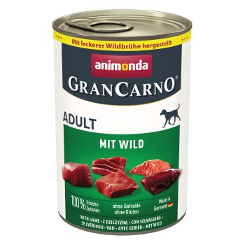 animonda GranCarno Original Adult Wild 24x400 g