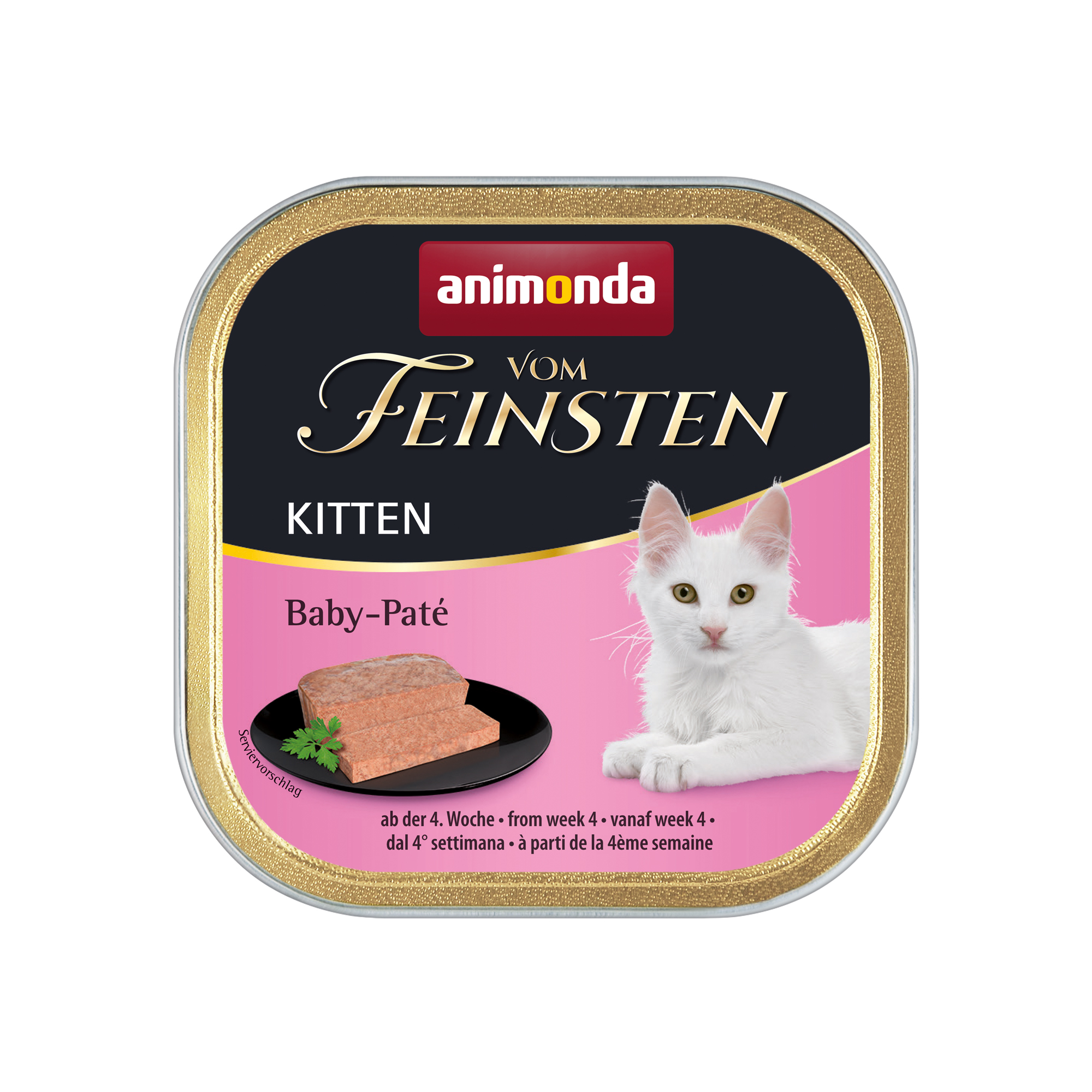 Animonda Vom Feinsten Baby Pate Katzenfutter - Schälchen - 32 x 100 g