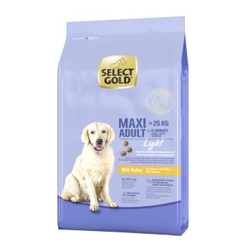 SELECT GOLD Light Maxi Adult Huhn 12kg