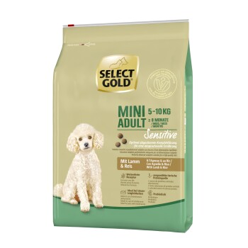 SELECT GOLD Sensitive Mini Adult Lamm & Reis 4 kg