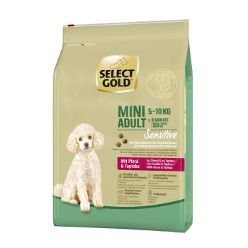 SELECT GOLD Sensitive Mini Adult Pferd & Tapioka 4 kg