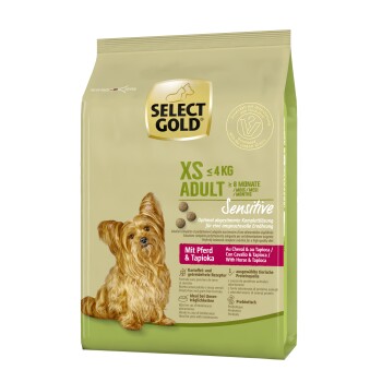 SELECT GOLD Sensitive XS Adult Pferd 1 kg