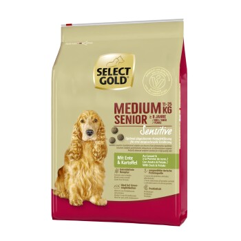 SELECT GOLD Sensitive Senior Medium Ente & Kartoffel 4 kg