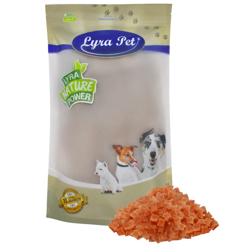 Lyra Pet Hühnerbrustwürfel 1 kg