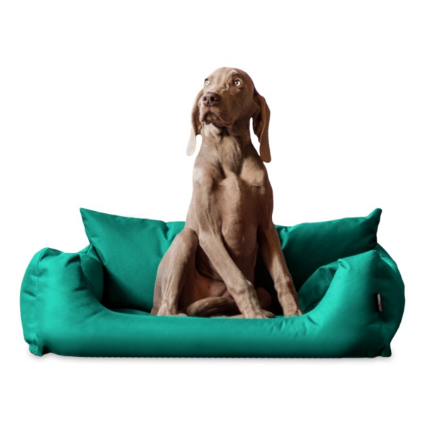 Tierlando NEMO Hundebett Hundesofa S M L Hundekorb Katzenbett 65 80 100cm türkis 80 cm