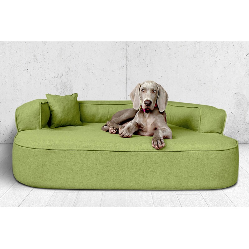 Tierlando ® LOTTE VISCO PLUS - Orthopädisches Hundesofa hellgrün 1