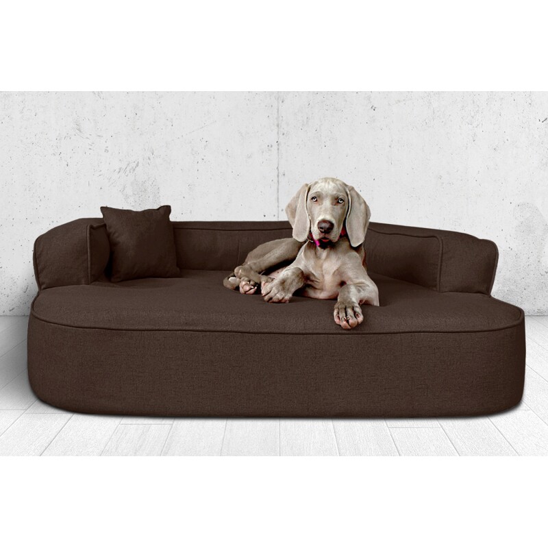 Tierlando ® LOTTE VISCO PLUS - Orthopädisches Hundesofa braun 1