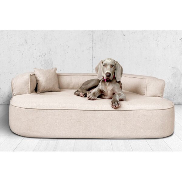 Tierlando ® LOTTE VISCO PLUS - Orthopädisches Hundesofa creme 1