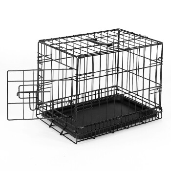 Lionto Hundetransportkäfig Tiertransportbox Hundebox Größe (S) 45x31x36 cm S