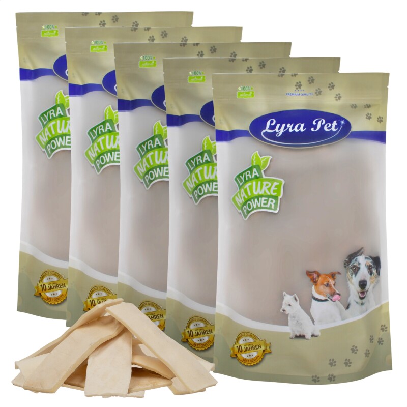 Lyra Pet Kauchips aus Büffelhaut 5 kg