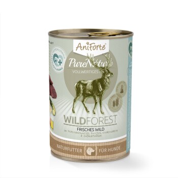 AniForte Nassfutter WildForest Wild mit Zucchini (6 x 400g) 2