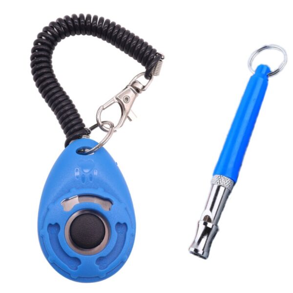 Petsation Clicker + Pfeife blau