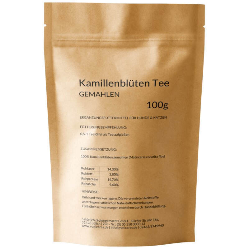 Yuki Cares Kamillenblüten Tee