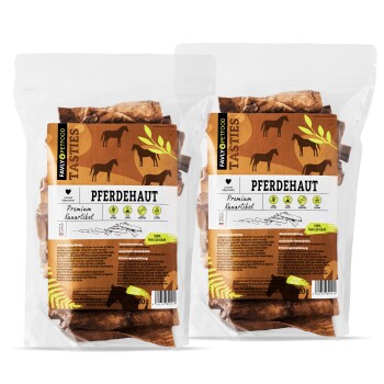 FAVLY Petfood Pferdekopfhaut 1