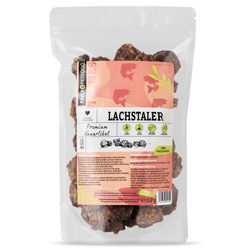 FAVLY Petfood Lachstaler 350 g