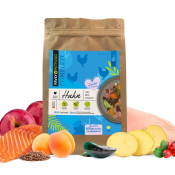 FAVLY Petfood Trockenfutter Huhn mit Lachs