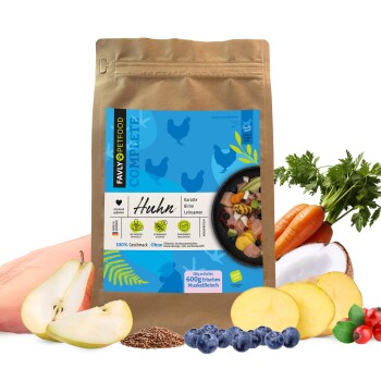 FAVLY Petfood Trockenfutter Huhn mit Karotte