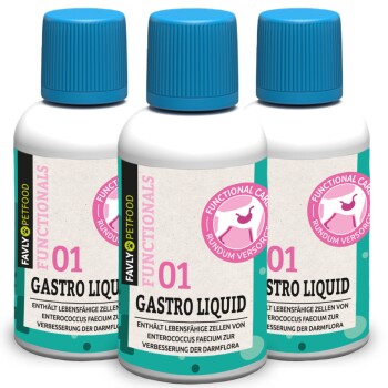 FAVLY Petfood GASTRO Liquid 3x30 g