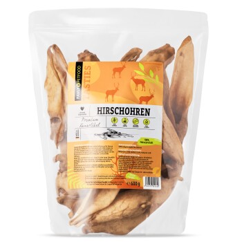 FAVLY Petfood Hirschohren 600 g