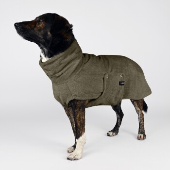 THE DOG IDEA Bademantel Every Khaki XXS