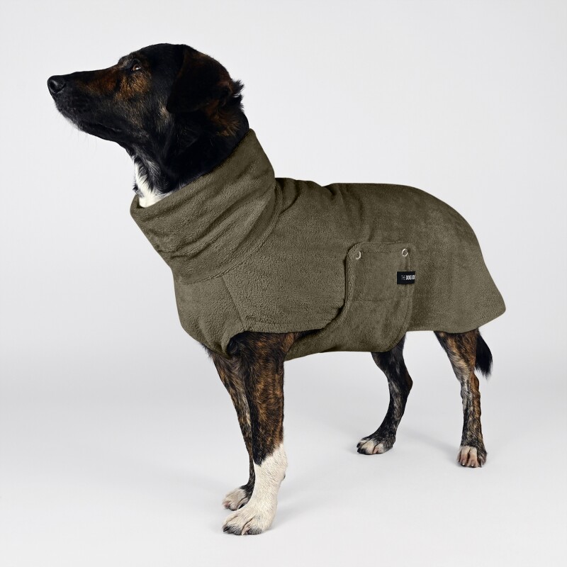 THE DOG IDEA Bademantel Every Khaki XS