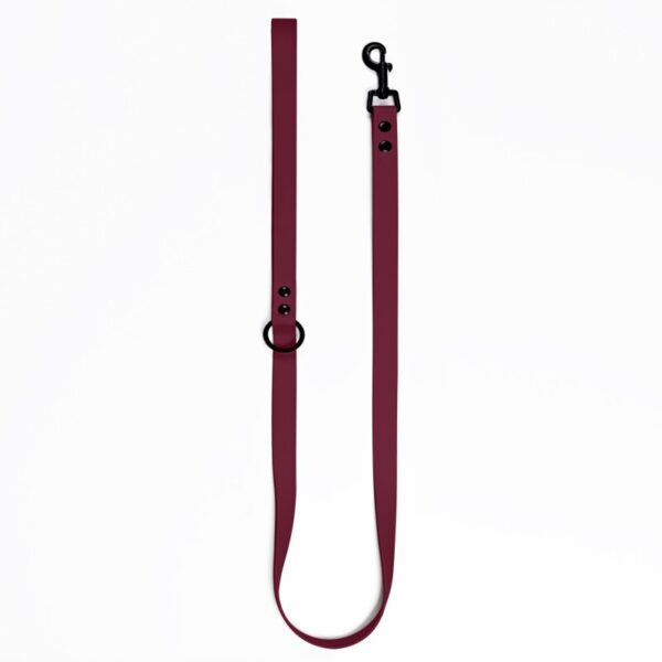 THE DOG IDEA Cityleine Biothane Khaki bordeaux