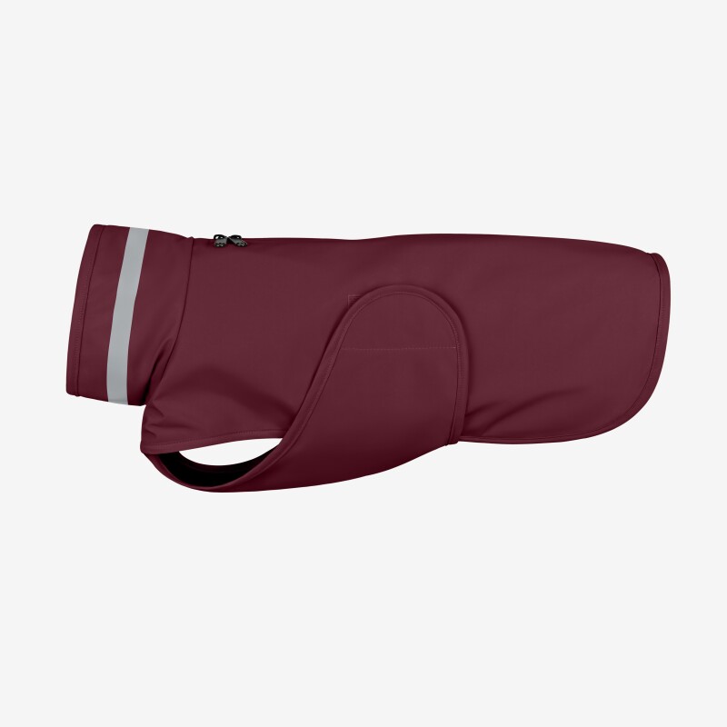 THE DOG IDEA Regenmantel Kayden Bordeaux XL